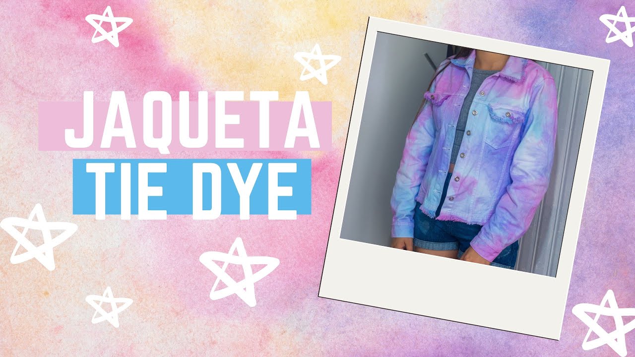 COMO FAZER JAQUETA TIE DYE  | SÁH KONFLANZ