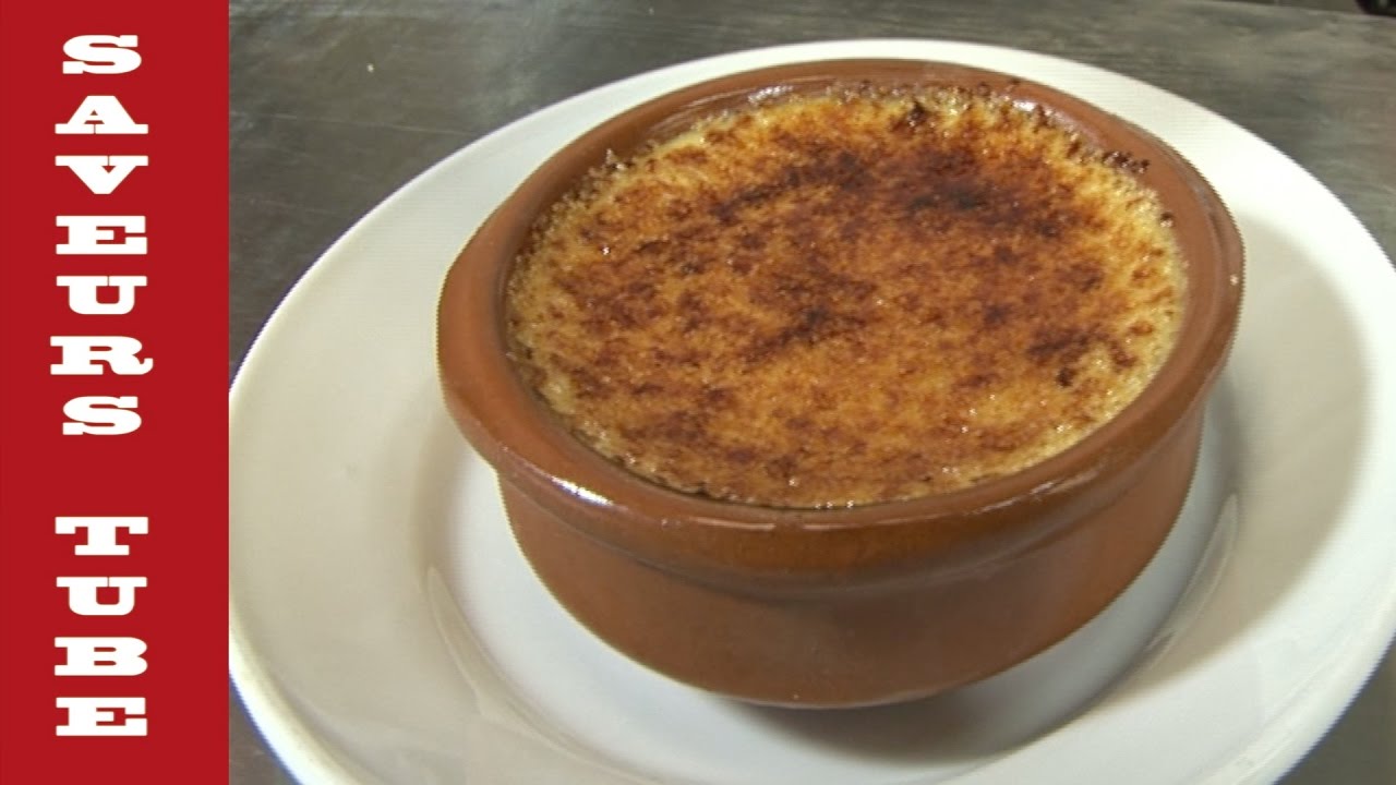 How to make Creme brûlée with The French Baker TV Chef Julien from Saveurs Dartmouth U.K.