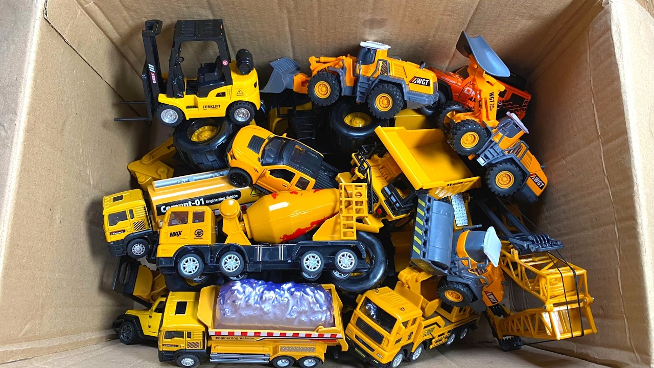 KABOLITE K350-200 DIGGER, MEGA RC TRUCKS, RC TRACTORS, RC MACHINES COLLECTION!! EXCAVATOR LESU ET30H