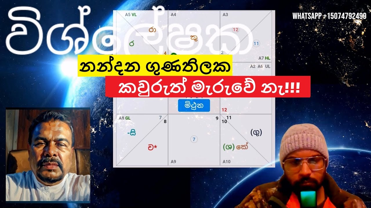 නන්දන ගුණතිලක කවුරුත් මැරුවේ නැ!!! Nandana Gunathilake Horoscope විශ්ලේෂක