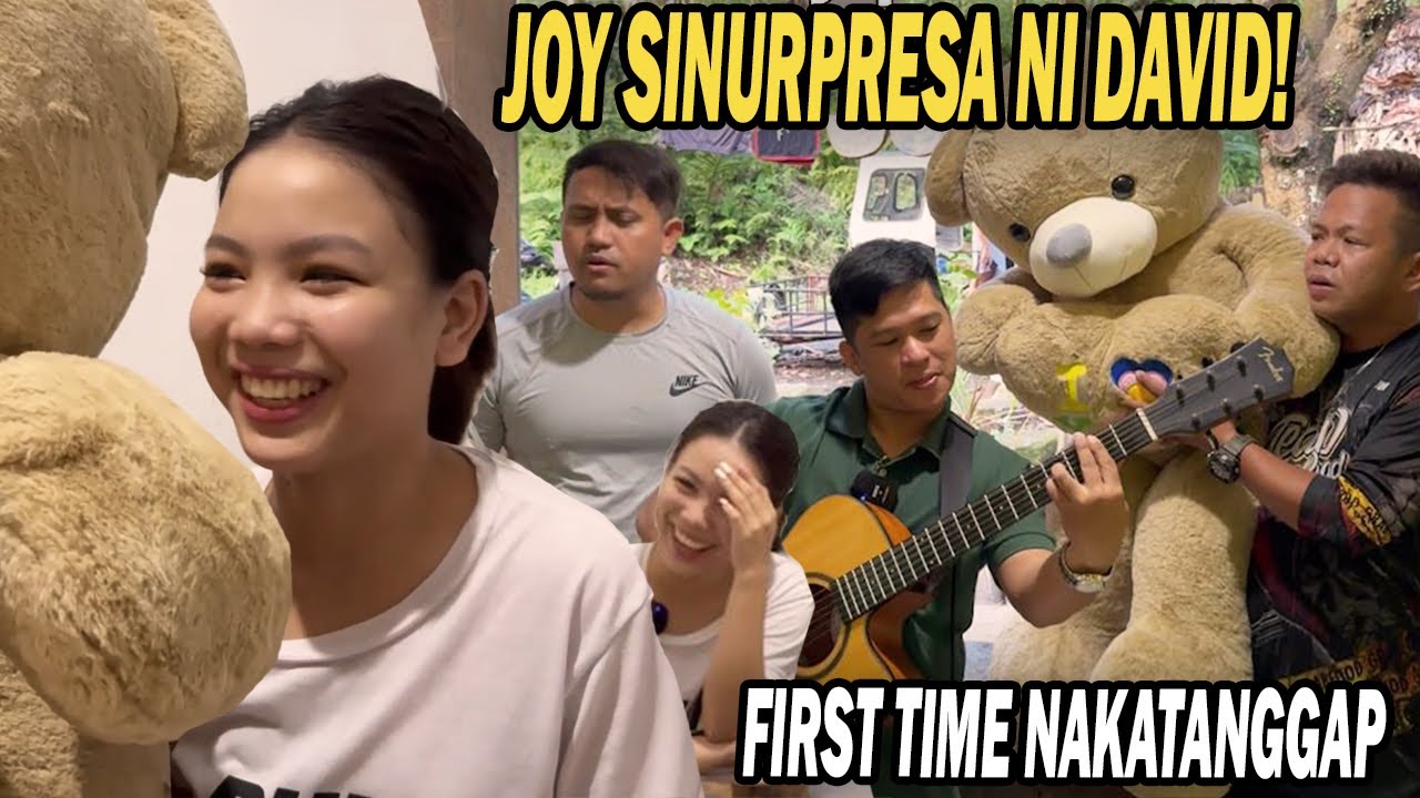 JOY SINURPRESA NI DAVID! BAHAY NILA GRABE ANG IMPROVEMENTS!