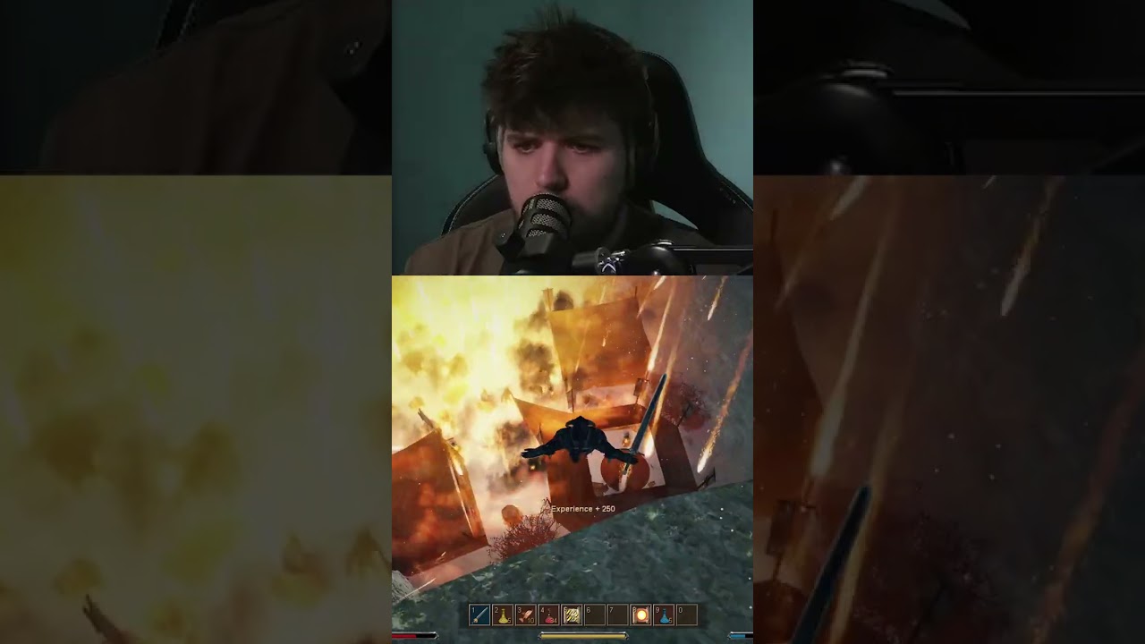 Fire Rain in Gothic 3