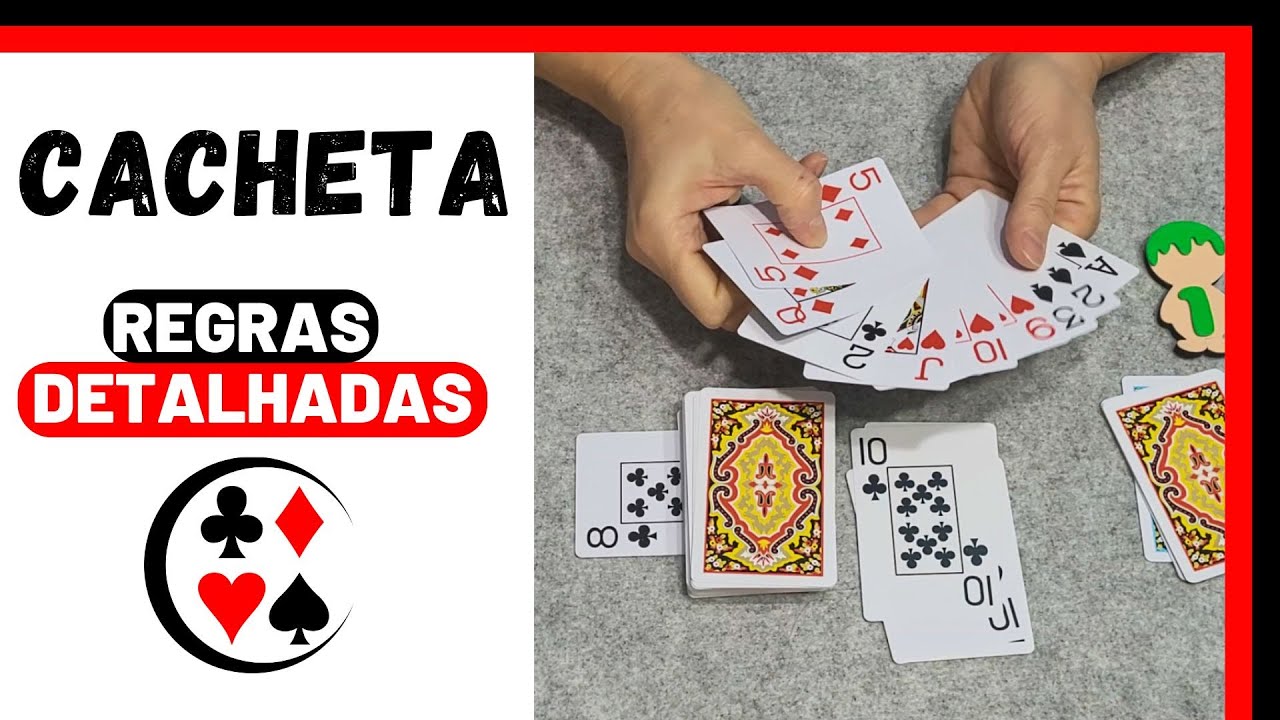 Como Jogar CACHETA - Jogo de Baralho ♣️♦️♠️♥️