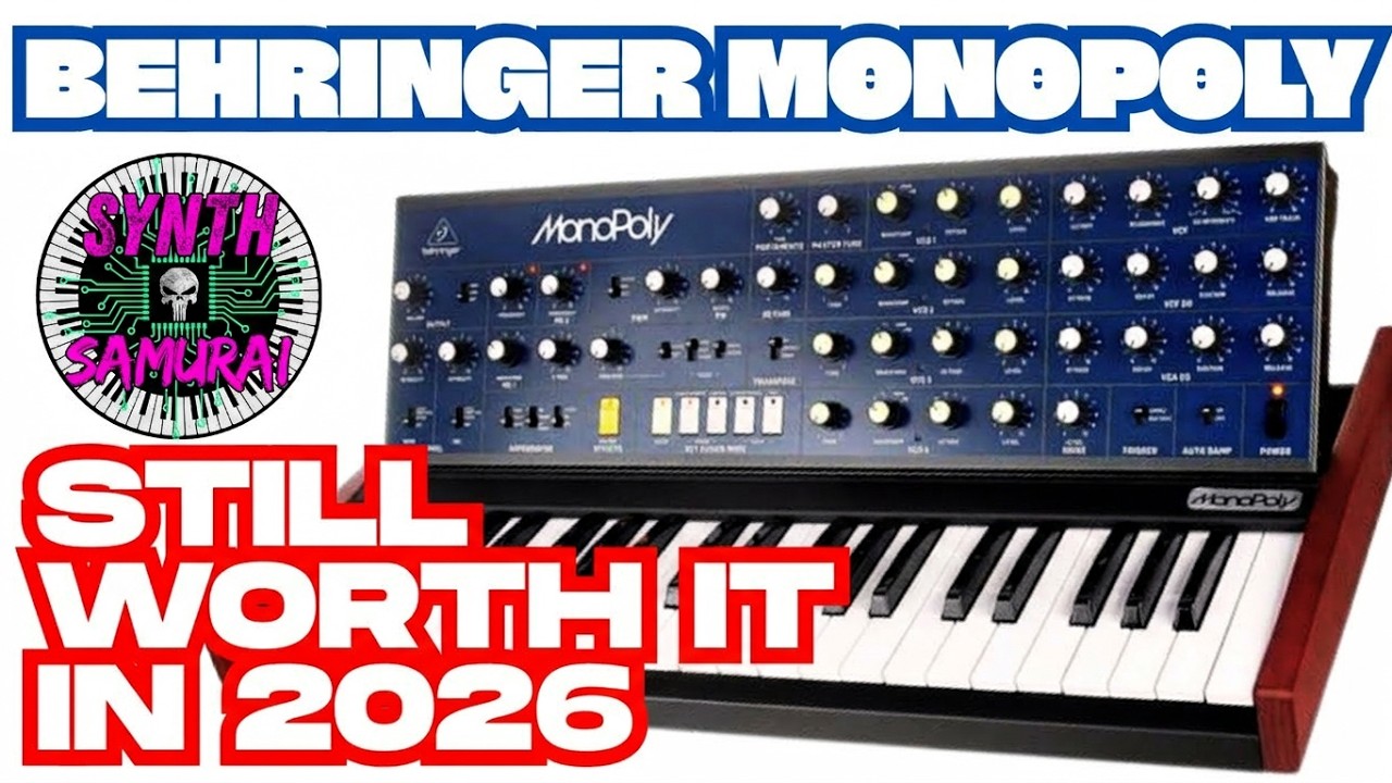 Обзор и демоверсия Behringer Monopoly 2025 | THAT SYNTH SHOW