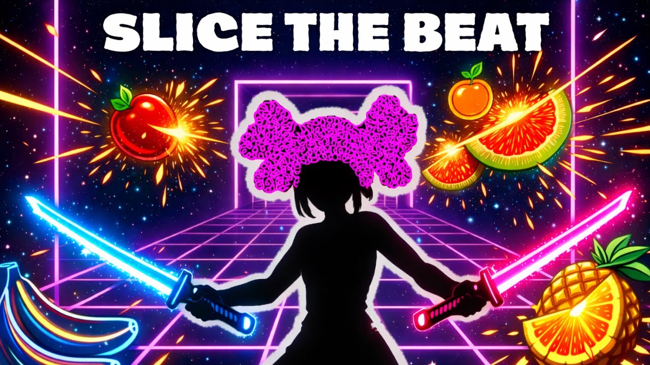BEAT SABER | Immersive Interactive Warm-Up | Neon Rhythm Game | Viral Interactive Game⚡