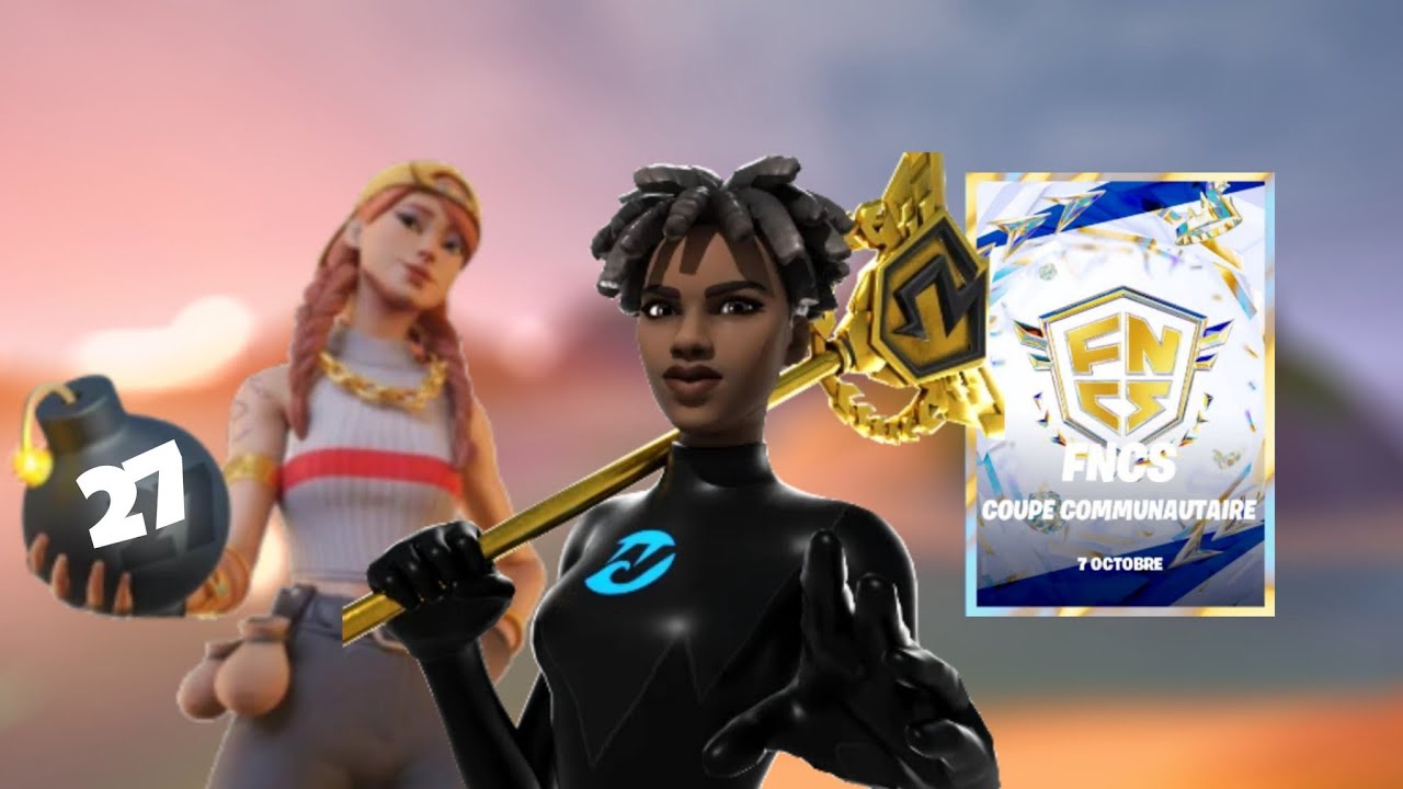 27 BOMB in FNCS community cup 💣 w/Skizy | Entrofayeur