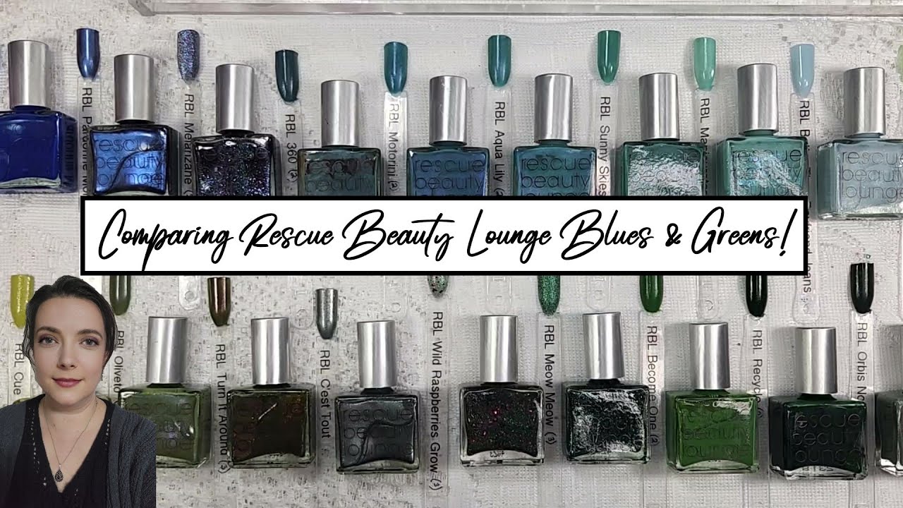 Estate Haul Comps Rescue Beauty Lounge Part 2 Blues and Greens