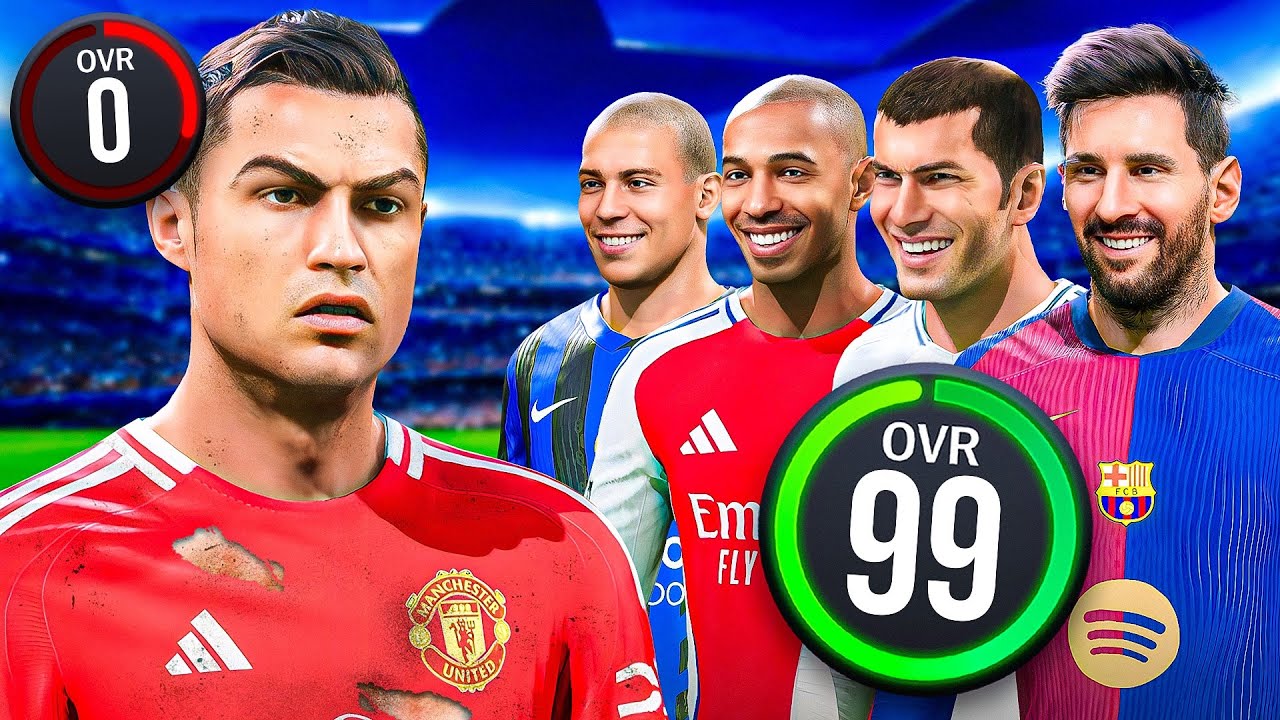 Ronaldo but he’s ZERO Overall…