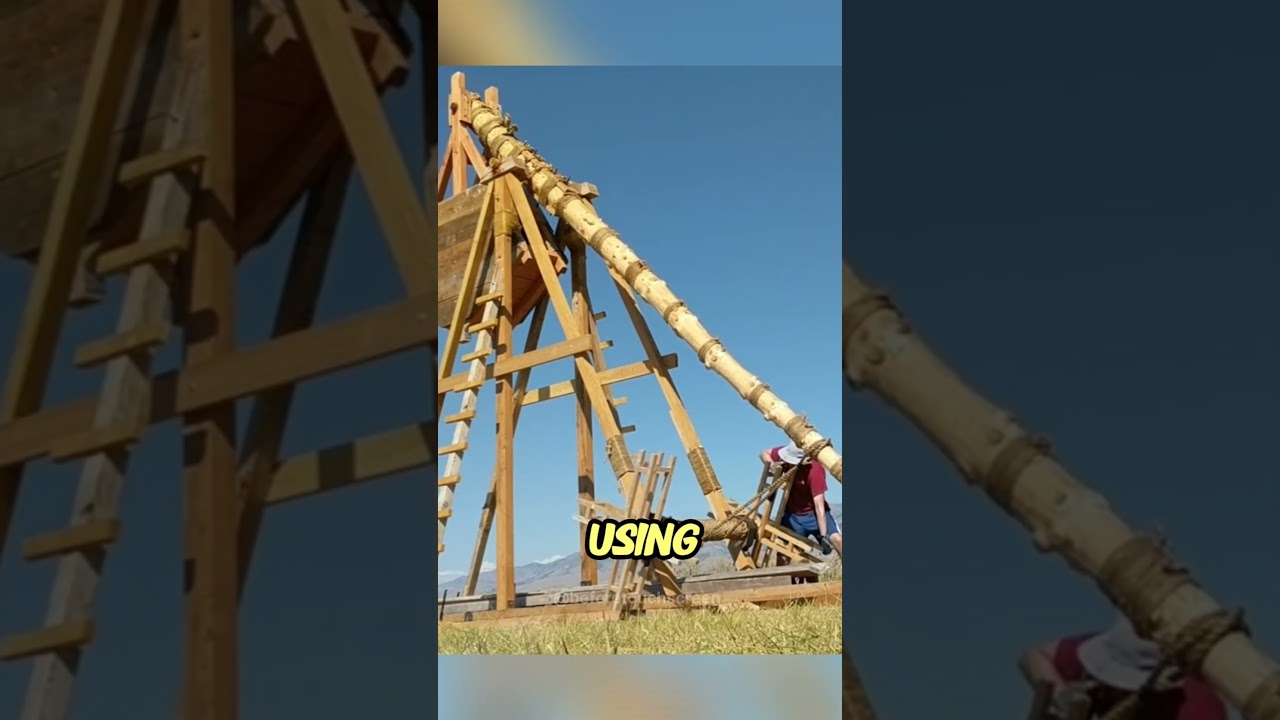 The REAL Power of Trebuchets in Medieval Warfare😮😮