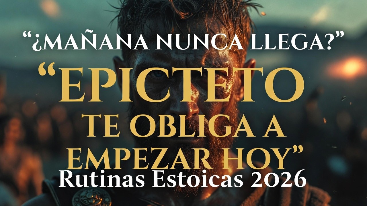 ¿Sigues Diciendo “Mañana Empiezo” Epicteto, el Esclavo Cojo, te Obliga a Actuar HOY. Estoicismo Real