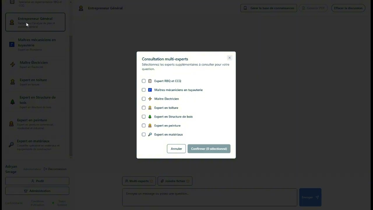 Pr&eacute;sentation de la plateforme - Constructo AI