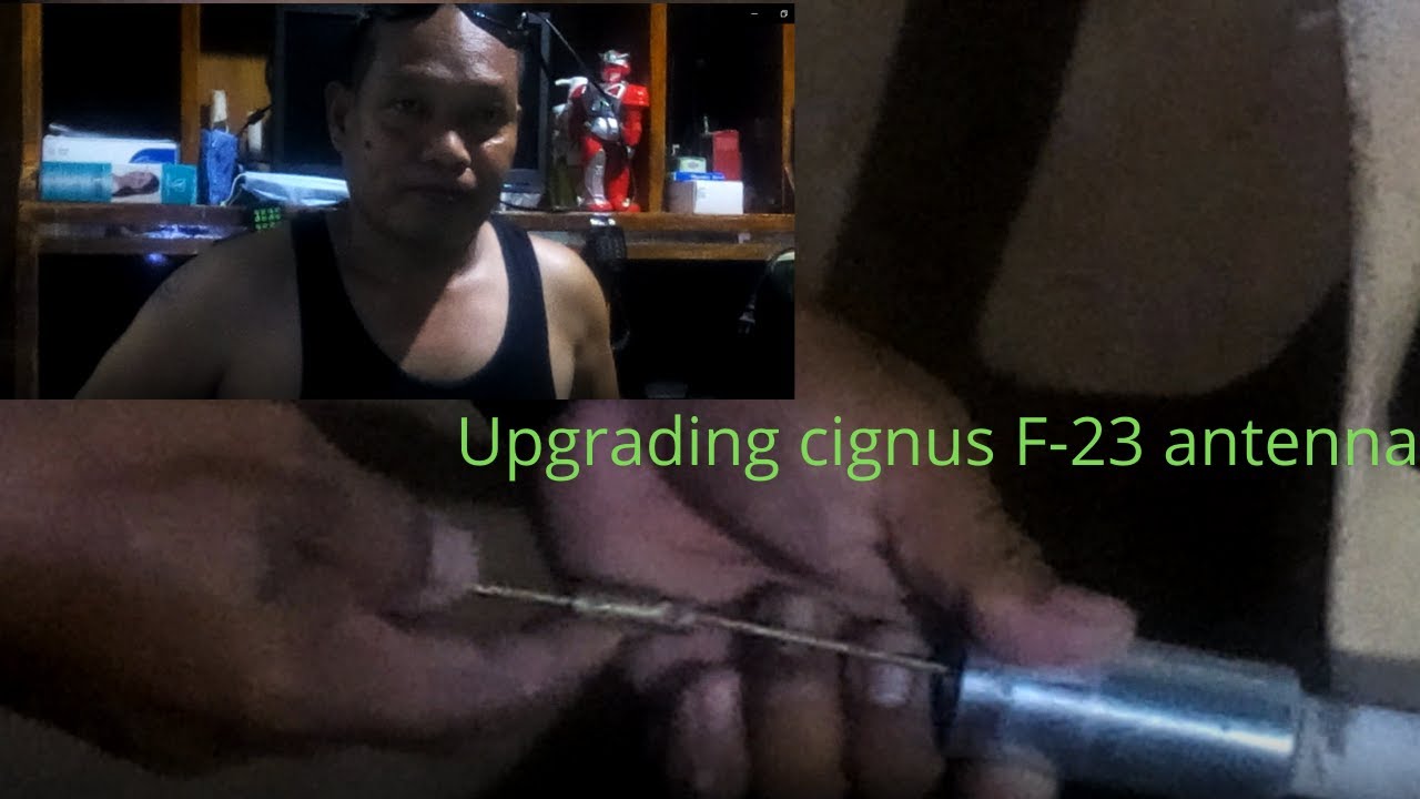 HOW TO UPGRADE  CIGNUS  F-23 ANTENNA