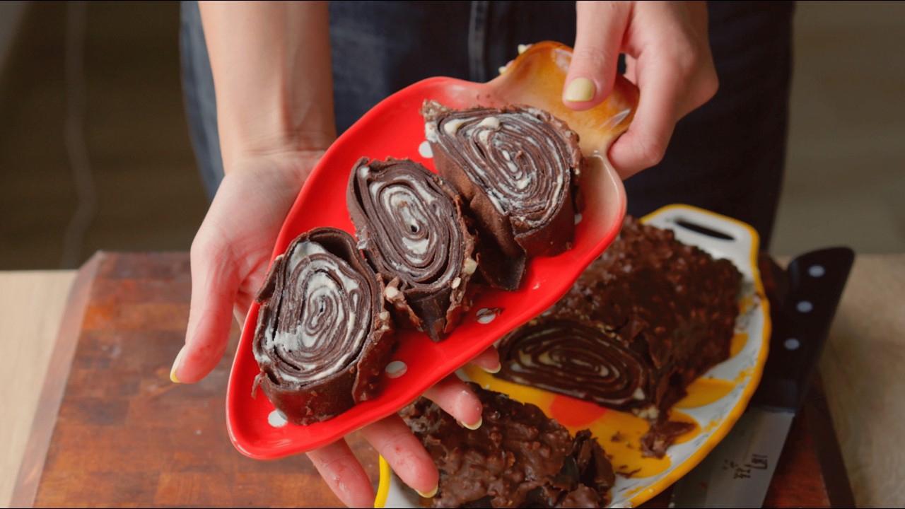 Crepe Roll Recipe | Best Dessert Recipe Ever!