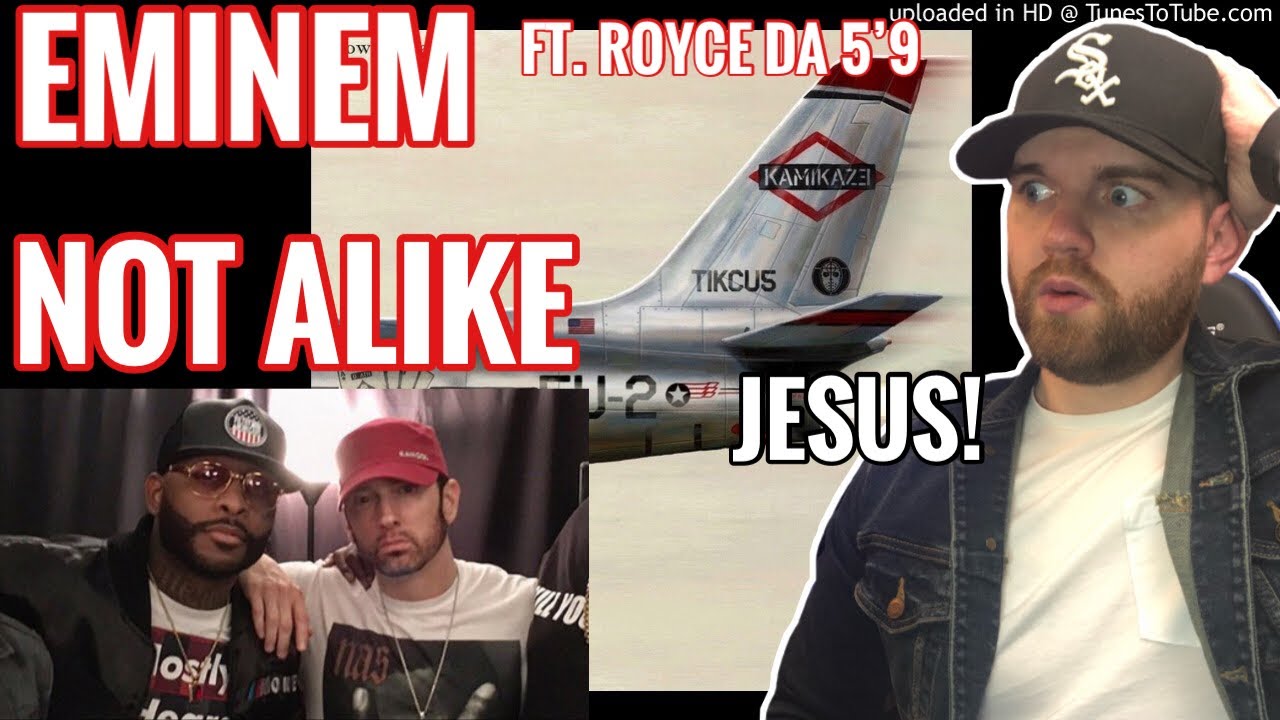 [Автор-призрак индустрии] Реакция на: Eminem ft. Royce Da 5’9 - Not Alike- РЕАКЦИЯ- MGK появился ...