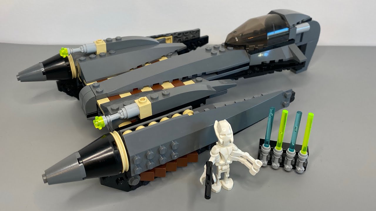 LEGO&reg; Star Wars - 7656 General Grievous Starfighter | speed build | Review