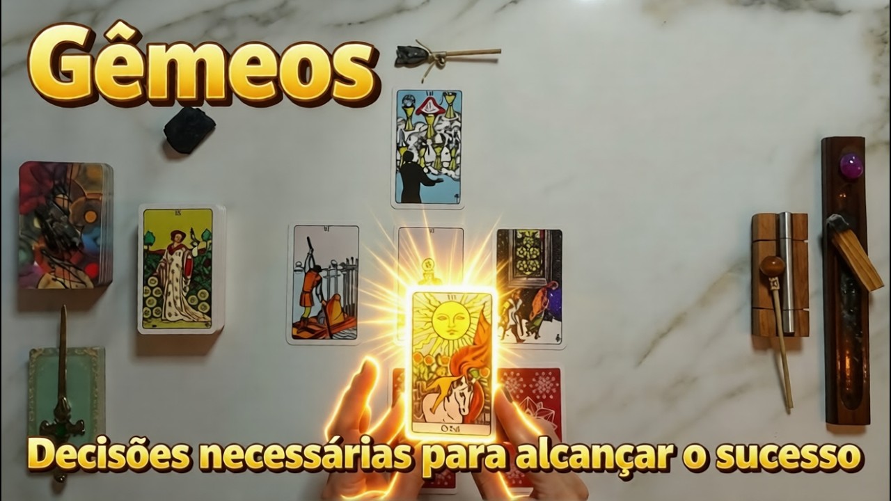 🔮Gêmeos – Decisões Importantes para Alcançar o Sucesso | Previsão Semanal do Tarot #gemeos #tarot