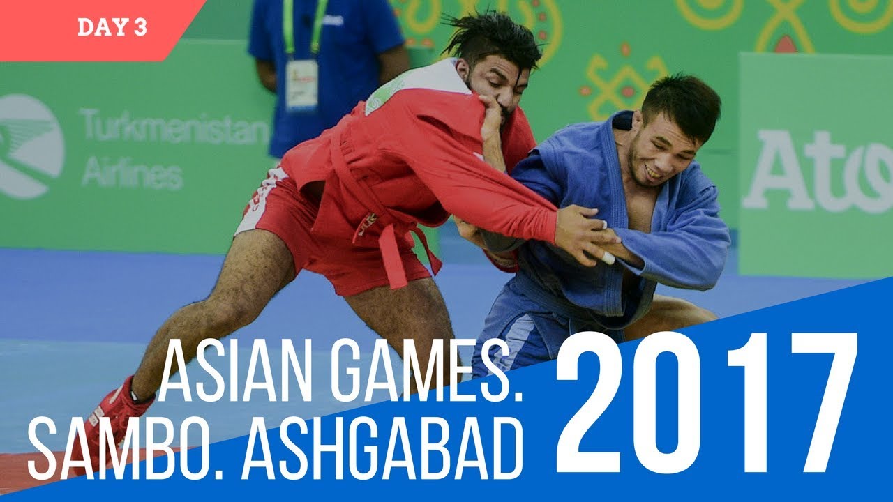 [FIAS TV] SAMBO at the Asian Games - Ashgabad 2017. Day 3