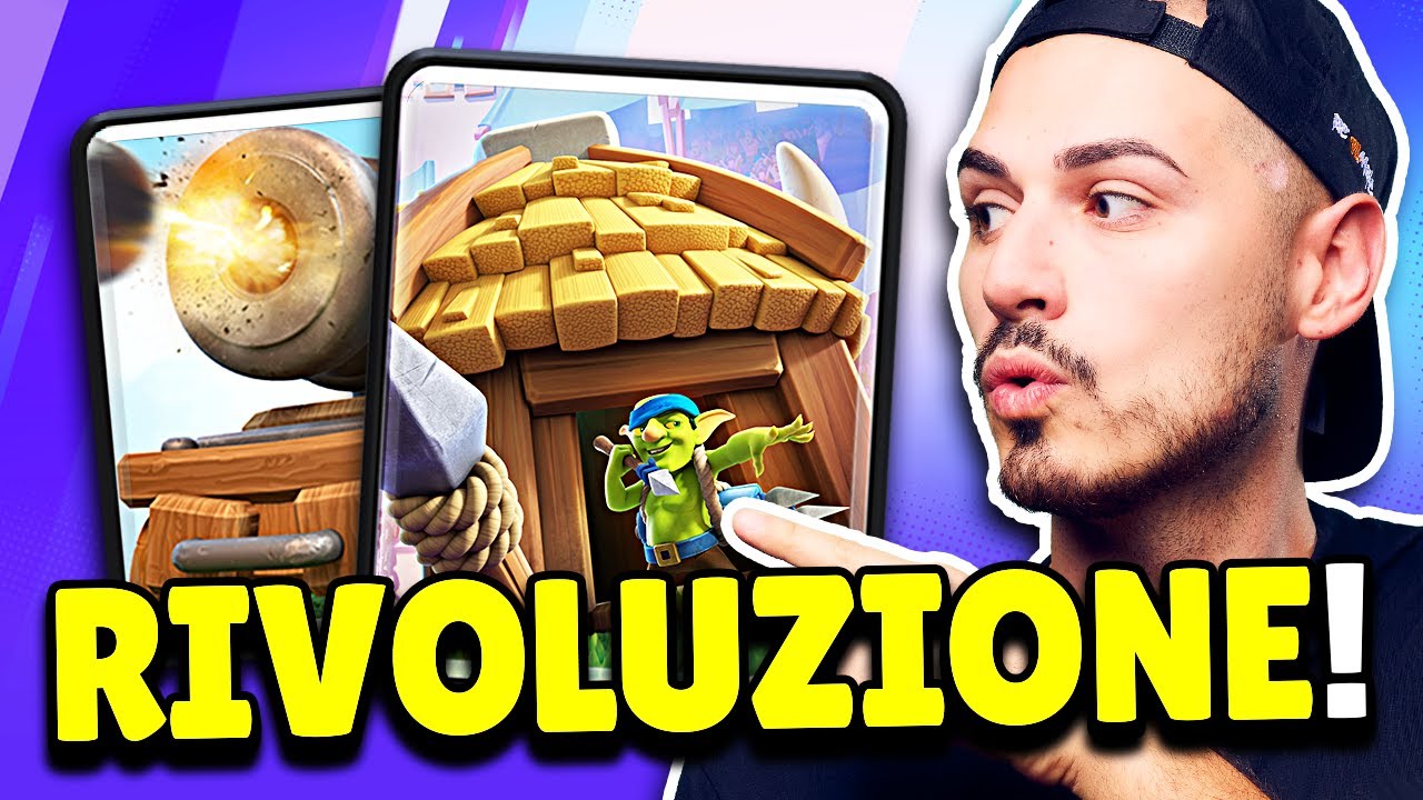 RIVOLUZIONE... NUOVA CAPANNA GOBLIN e CANNON CART! 🤯 Clash Royale ITA