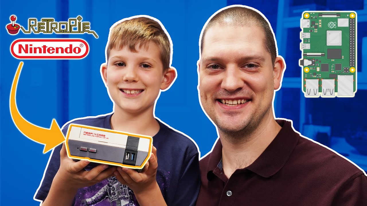 Building a Raspberry Pi Nintendo with my Son