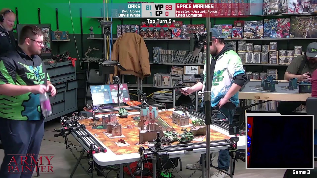 Turbulent Games GT Warhammer 40k Tournament Day 1