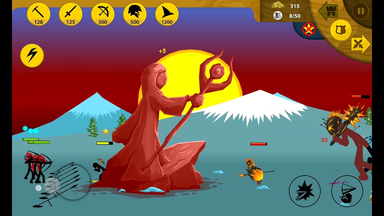 Sadece bir okçu misyonlar 7 (Stick War Legacy)