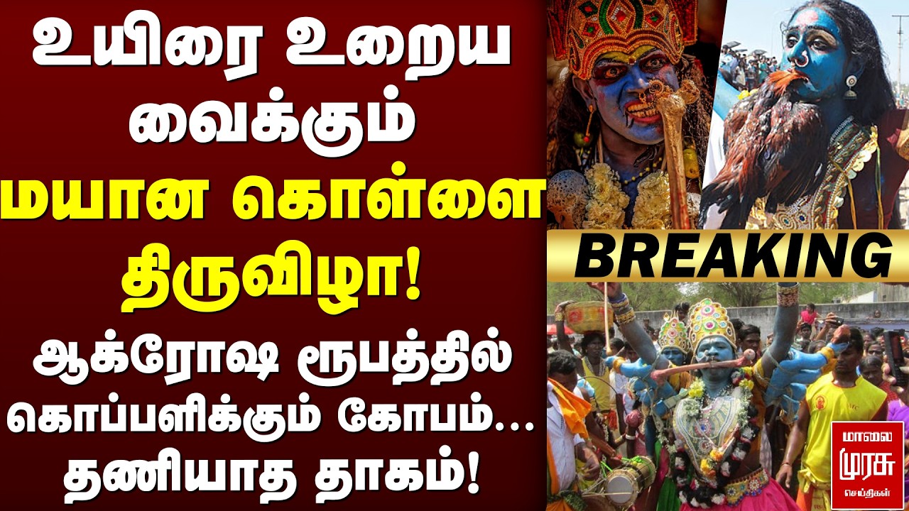 🔴Breaking : மயான கொள்ளை 🔥 | ஆக்ரோஷ ரூபத்தில் Celebration