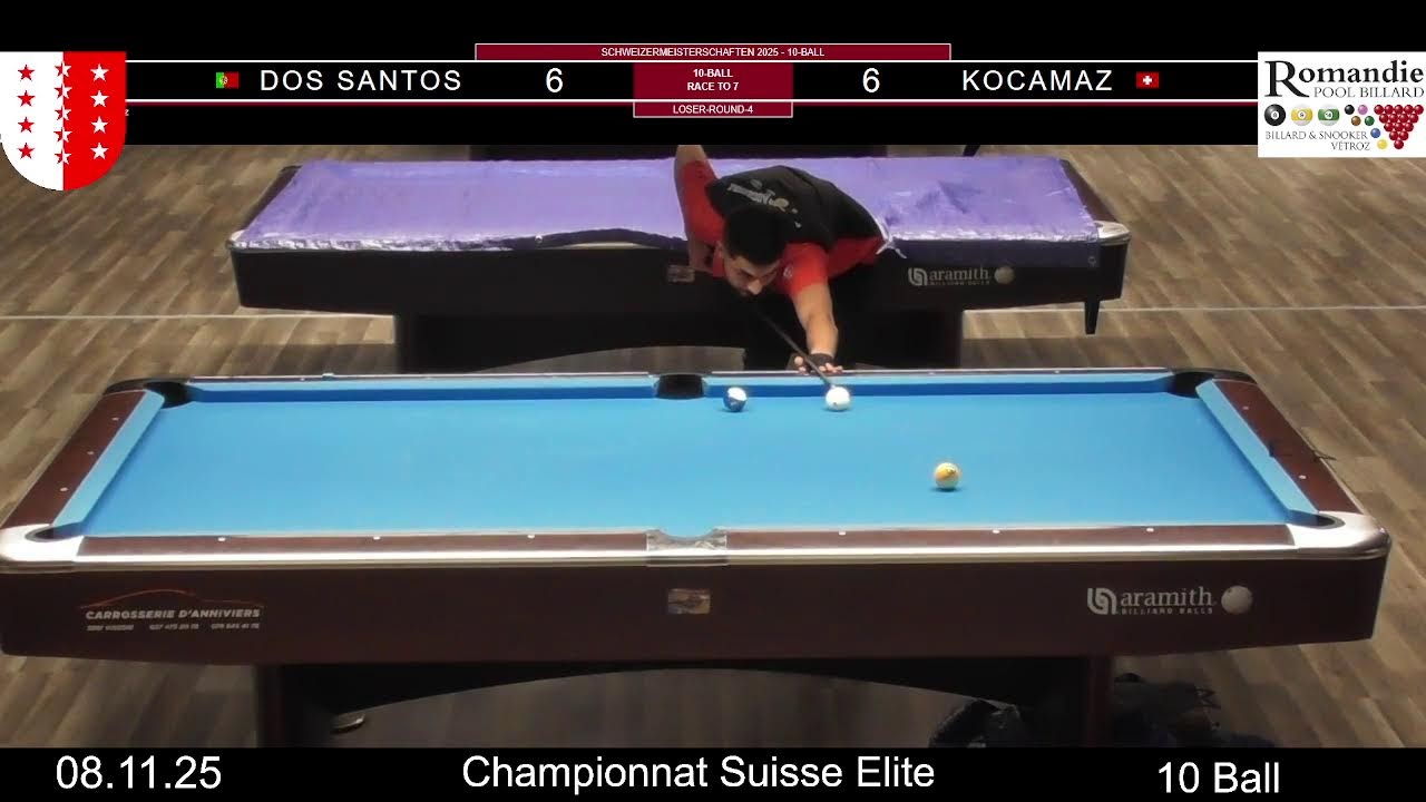 Championnat Suisse Elite 10 Ball (08.11.25)