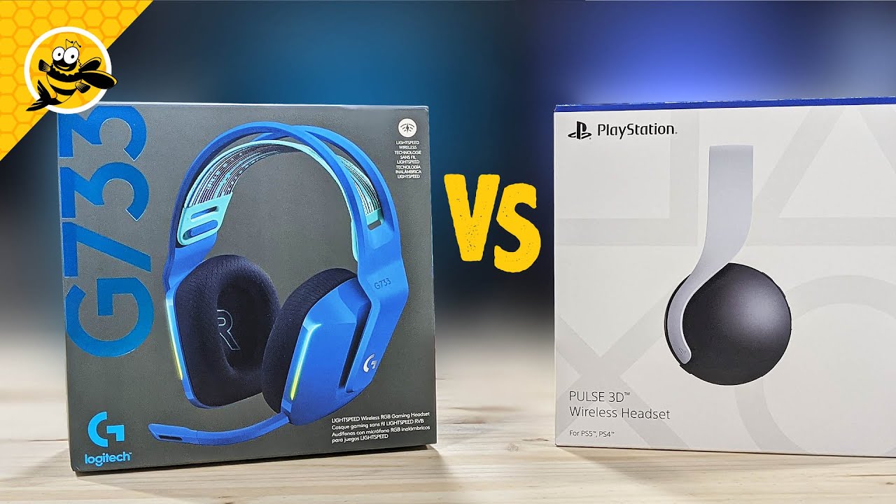 Logitech G733 LIGHTSPEED vs. PULSE 3d Wireless Gaming Headset!