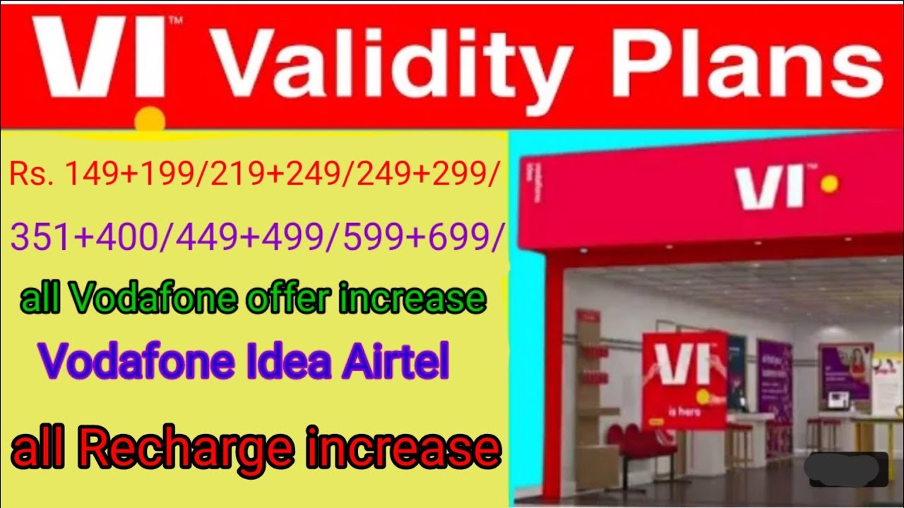 Vodafone idea Airtel 👉 199+219/249+299/399+449/599+699 & all package changes.?
