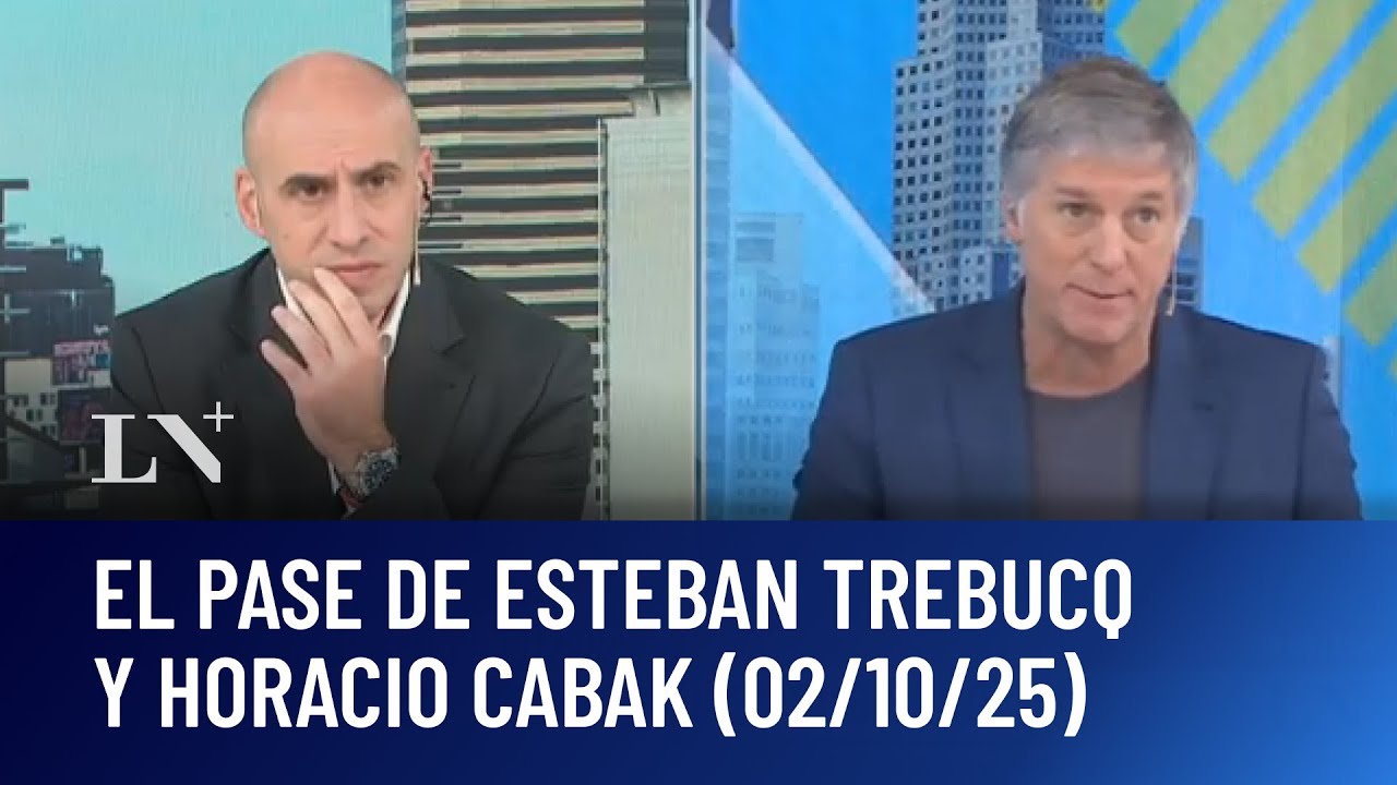 Espert: escándalo y cruces en el Gobierno. El pase de Horacio Cabak y Esteban Trebucq