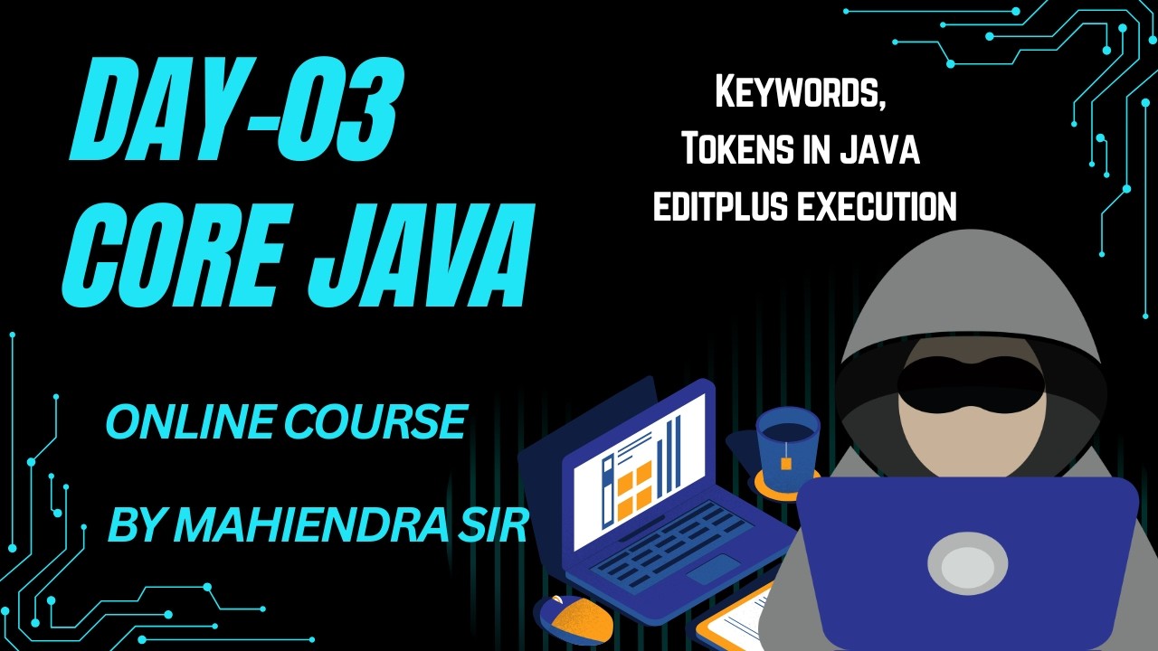 ||Tokens in java || day-03 || CodeWithMahi ||