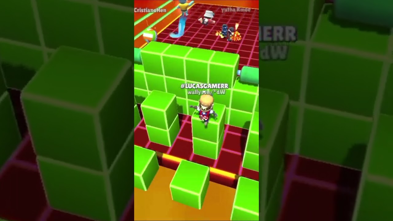 LUCAS GAMER FEZ A BURLA SUPREMA A MAIS DIFÍCIL DO STUMBLE GUYS🔥🔥🔥😨😨😨