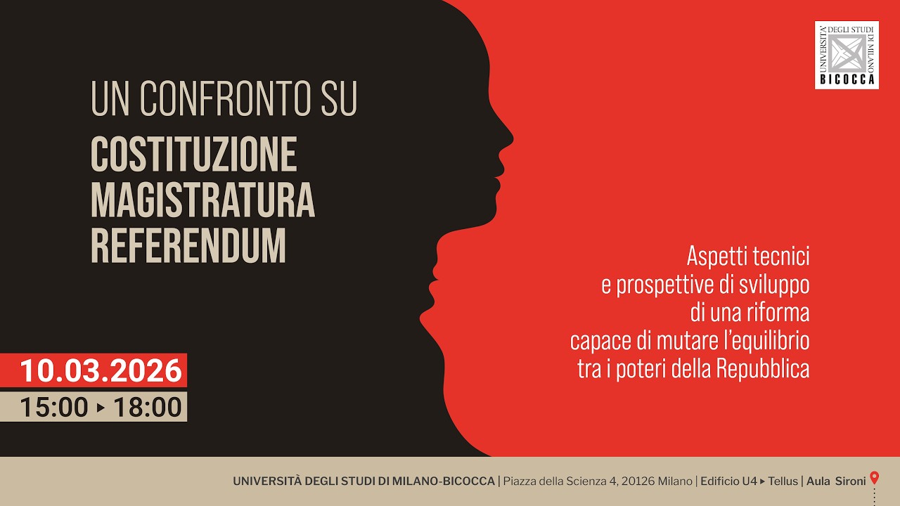 Un confronto su Costituzione Magistratura Referendum