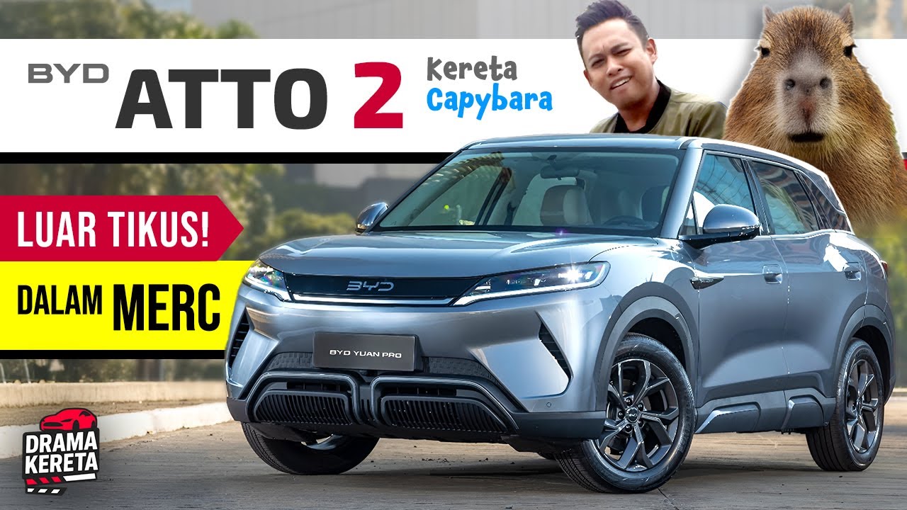 BYD ATTO 2 (Baru): Kapibara SUV Comel jadi EV paling Murah!