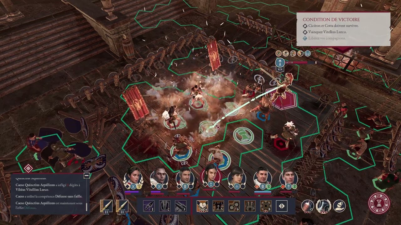 Expeditions:  Rome  - fin Res Publica Sacrifice de l'héroïne