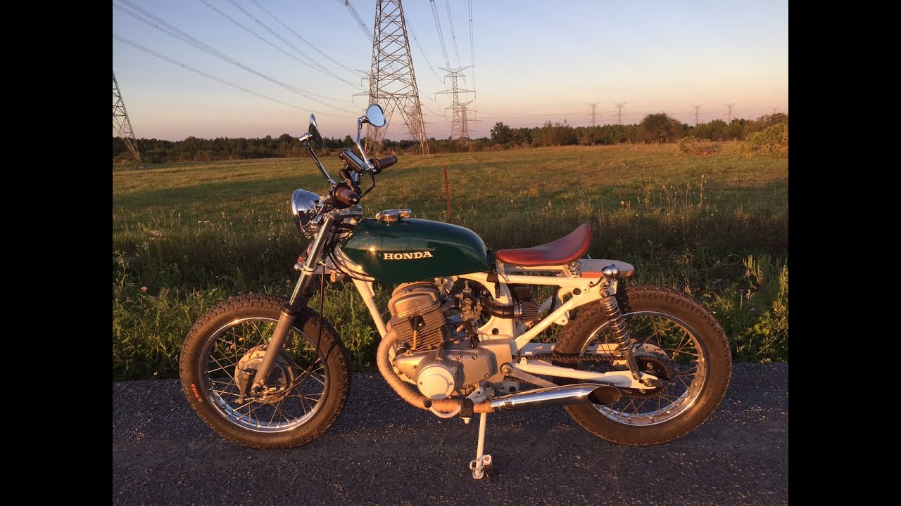 1979 Honda CM185 Twinstar Custom Bobber Project