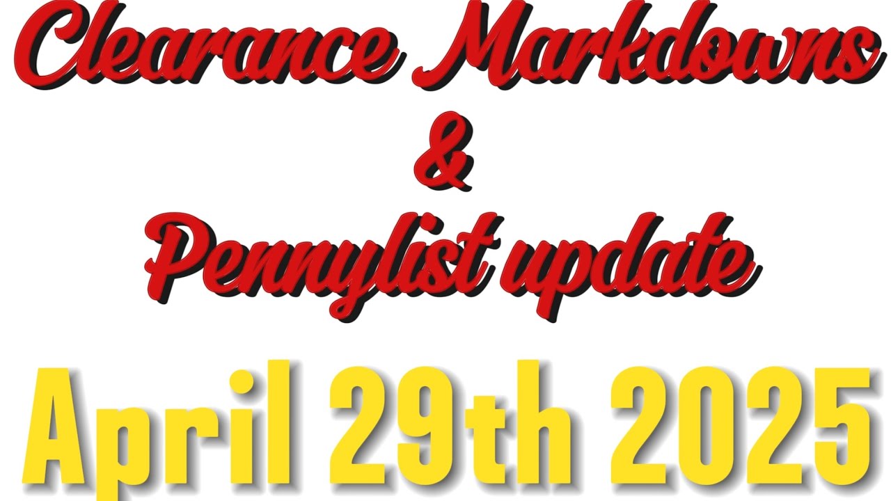 🌟‼️FINALLY a DG Pennylist, Clearance updates & a cheat sheet! 😳
