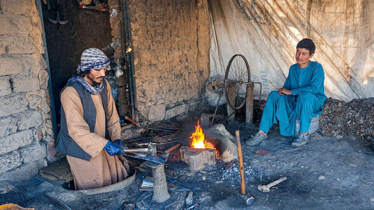 Axe Making | How Axes Are Made in Afghanistan