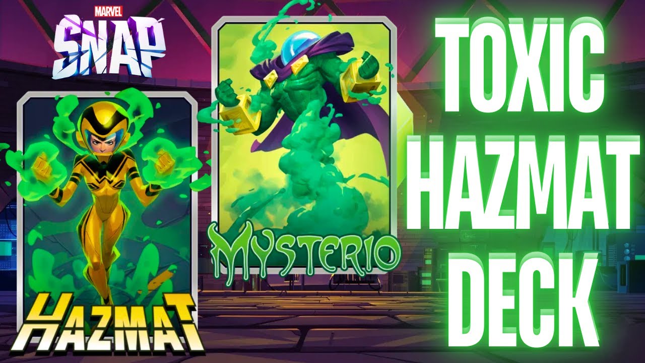 Negative Power ! Hazmat Ajax Deck in Marvel Snap