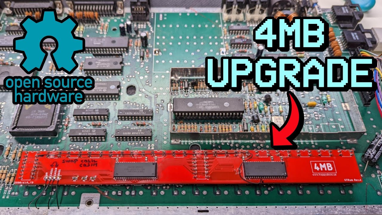 Finally, a reliable inexpensive RAM upgrade for the Atari ST! (That you can make yourself)