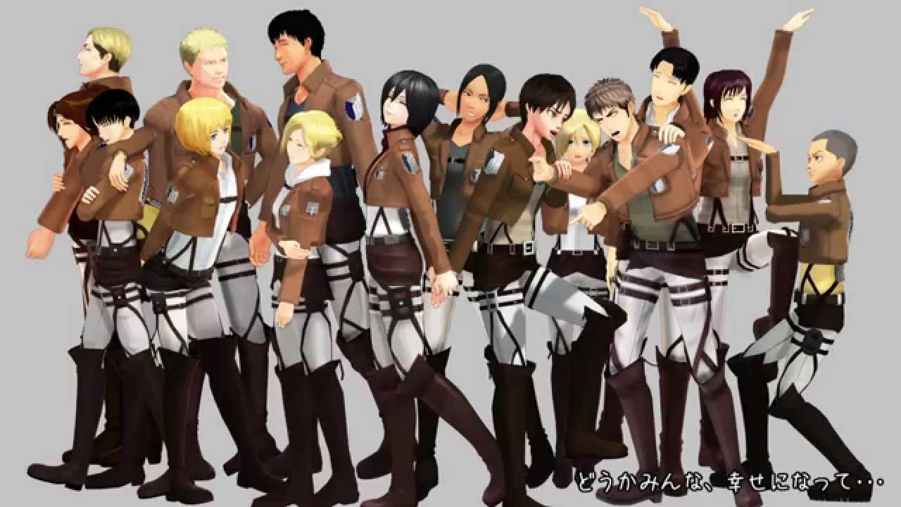 【進撃のMMDドラマ】もしも進撃がSFだったら【Attack on Titan】 (HD)