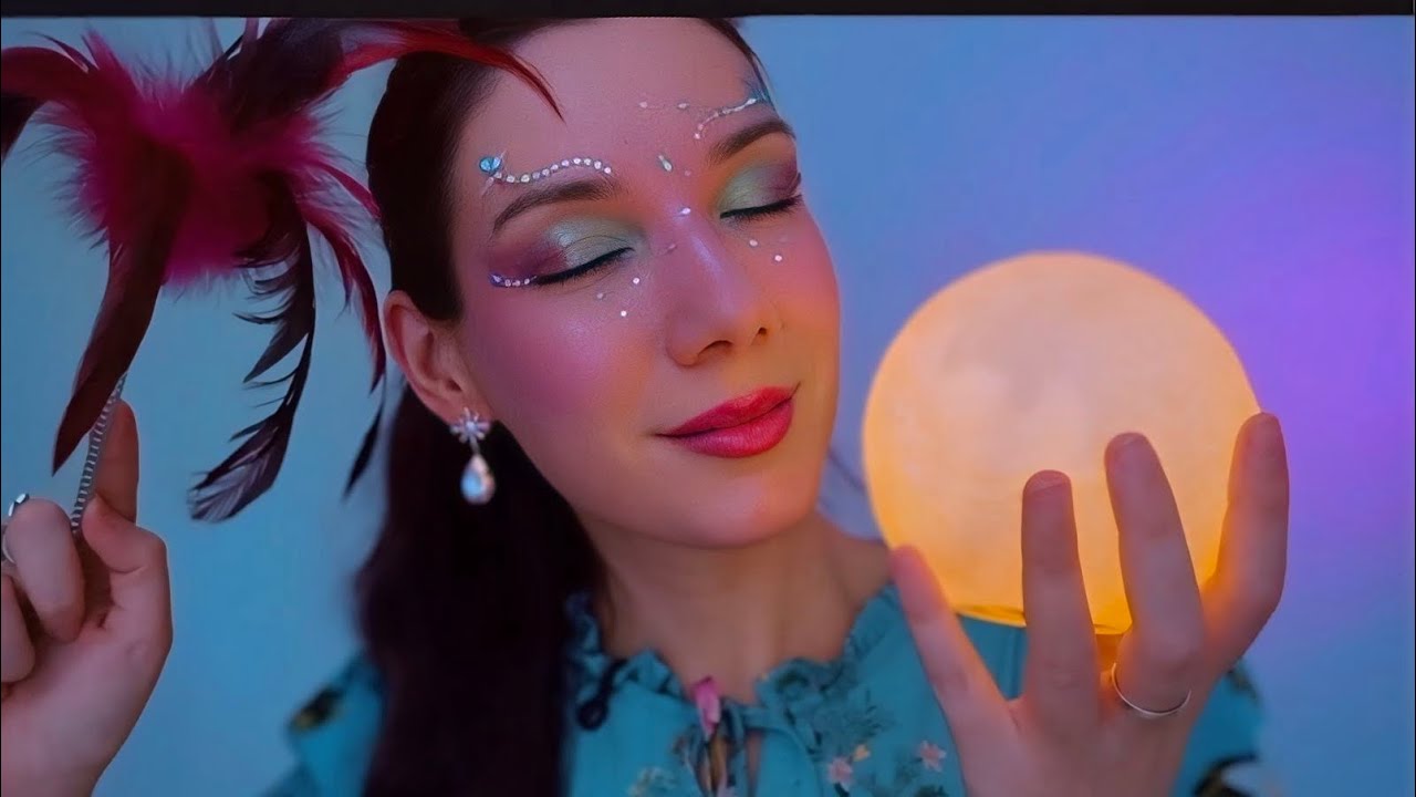 ASMR PARA DORMIR e RELAXAR Sua MENTE / SINTA A MAGIA CUIDANDO DE VOCÊ COM CARINHO 🩵💜🩷