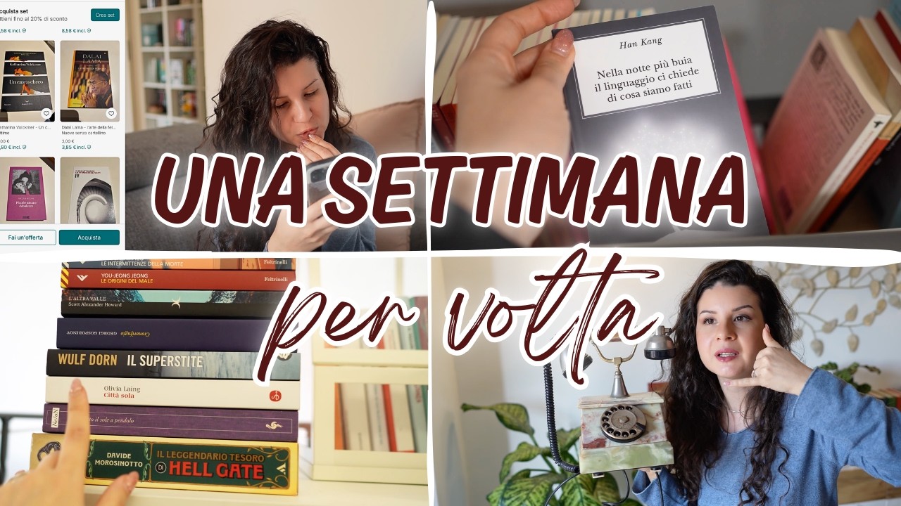 IL 1° WEEKLY READING VLOG! Spiegazioni 🗣️ aggiornamenti 📚 e a caccia su VINTED - (22 feb. - 1 mar.)