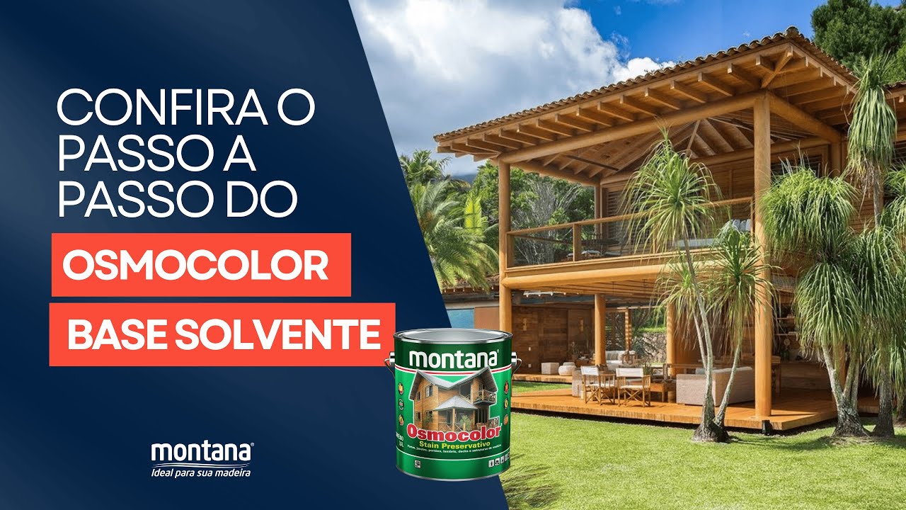 Como aplicar o stain Osmocolor Base Solvente | Simplifica Montana #2