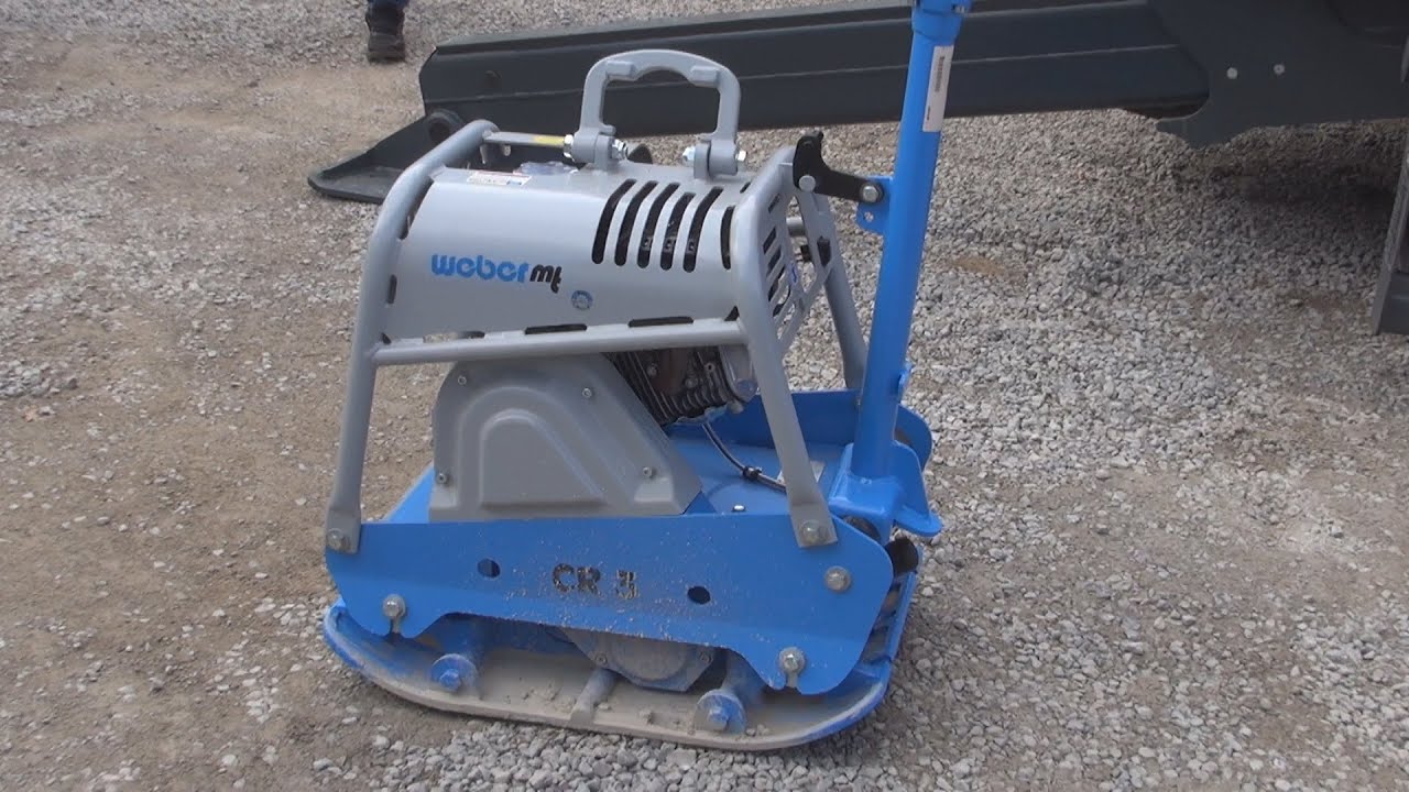 Weber MT CR 3-II Reversible Plate Compactor (2023) Review