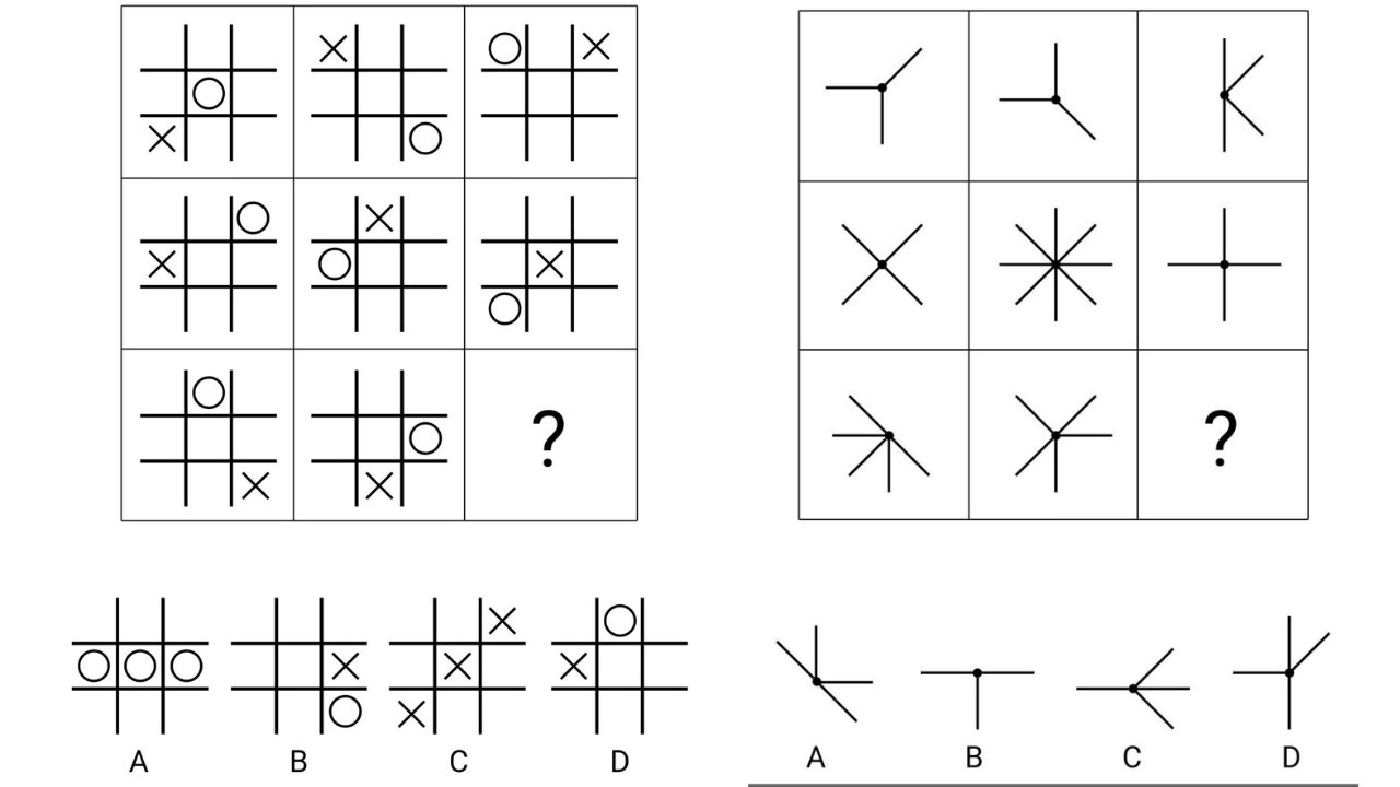 كيفية حل IQ اختبار الذكاء IQ مع الإجابات فى اختبارات iq |حل اختبارات اى كيو افكار جديده