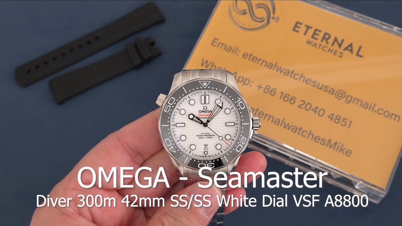 Seamaster Diver 300m 42mm White 8800
