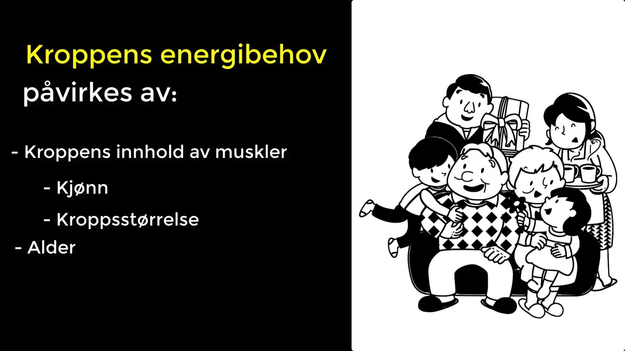 Om energi og næringsstoffer