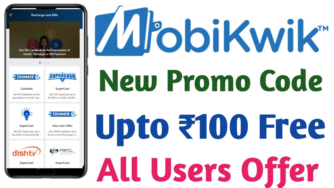 Mobikwik New Offer Today || Mobikwik Offer || Mobikwik Recharge Promo Code || New Recharge Offer