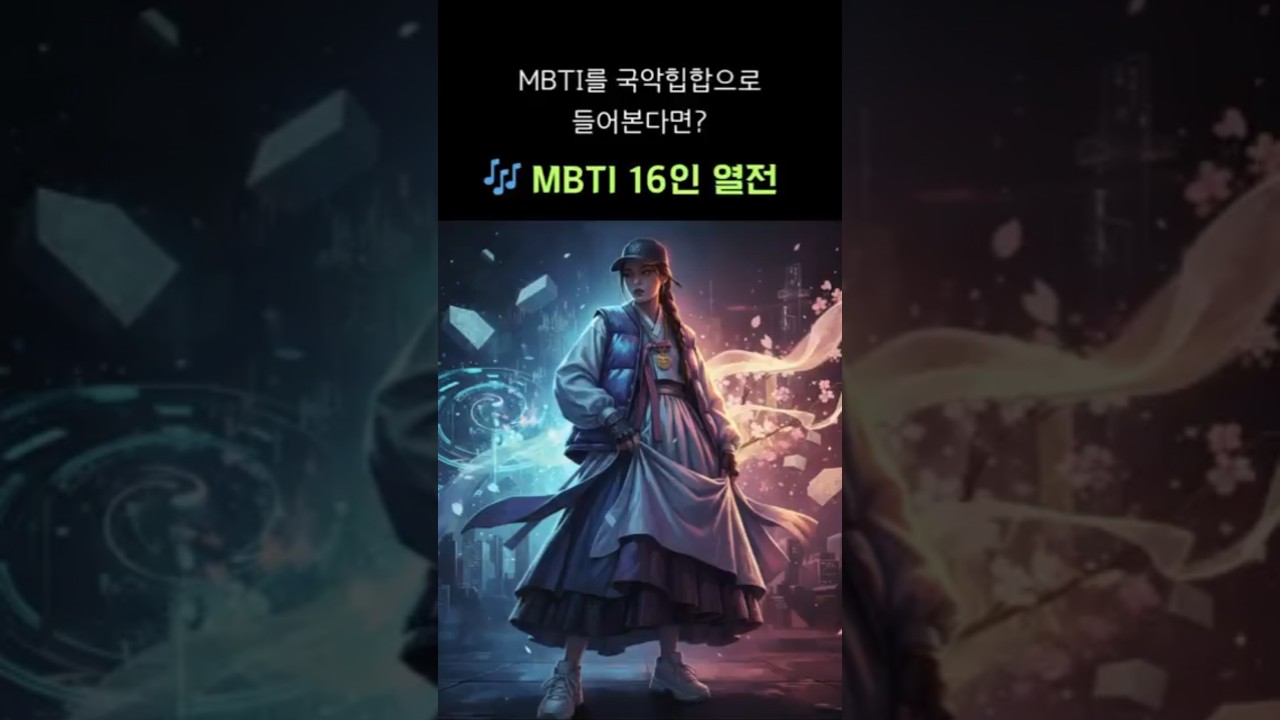 MBTI 대잔치 (얼쑤!)｜K-Gugak Hip-Hop Shorts #MBTI #국악힙합 #조선힙합